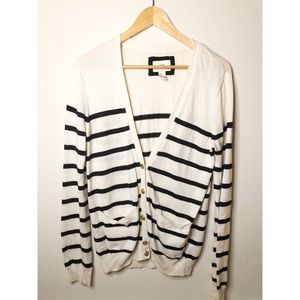 Forever 21 Striped Cardigan